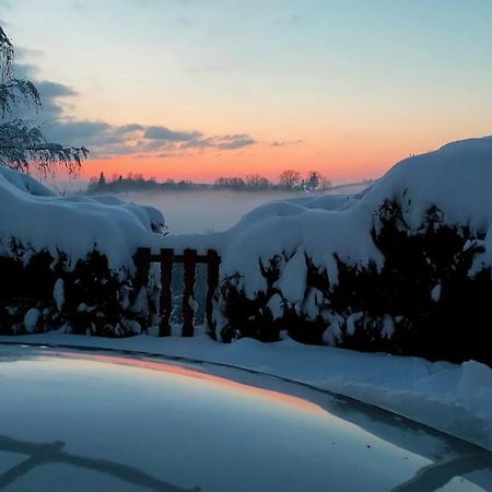 Au Chalet Bain Nordique Neuf Independant Calme Assure Haselbourg Bagian luar foto