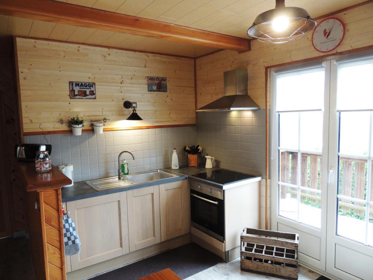 Au Chalet Bain Nordique Neuf Independant Calme Assure Haselbourg Bagian luar foto